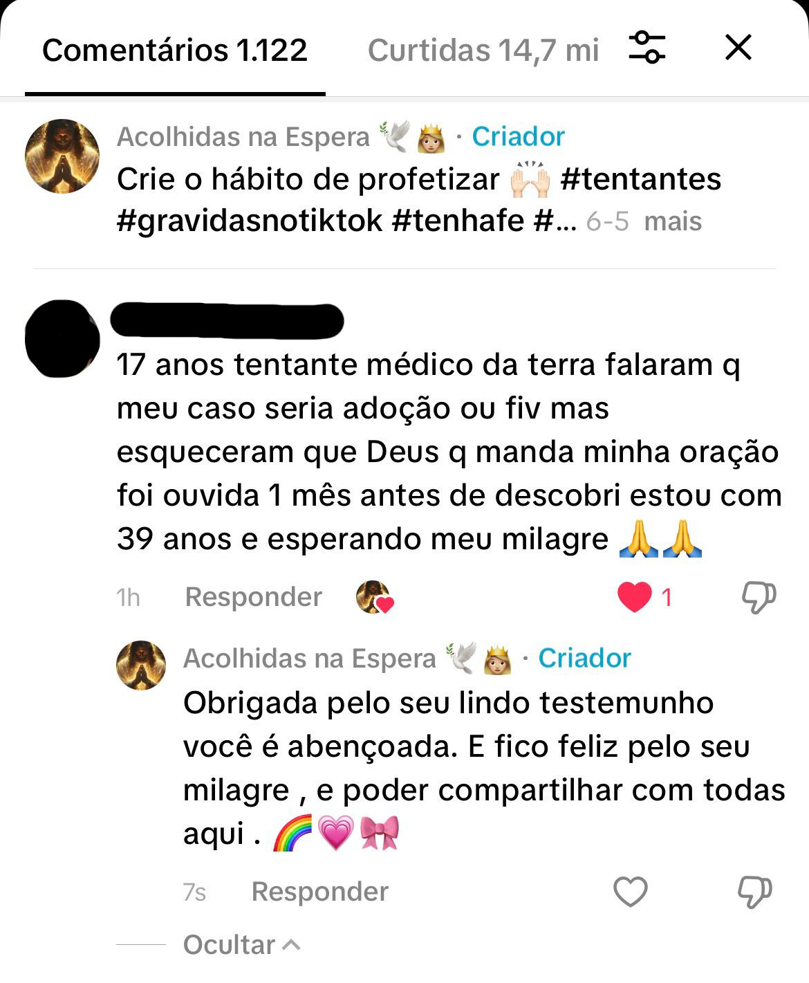 Print de feedback sobre os conteúdos